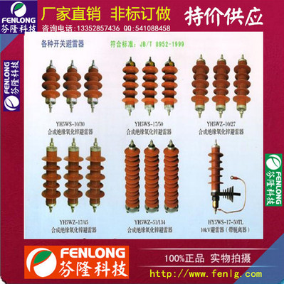可卸式避雷器HY5WS-17/50DLTB氧化鋅避雷器