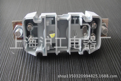 供應滬工電器廠牌熔斷器座NH系列 導軌式安裝